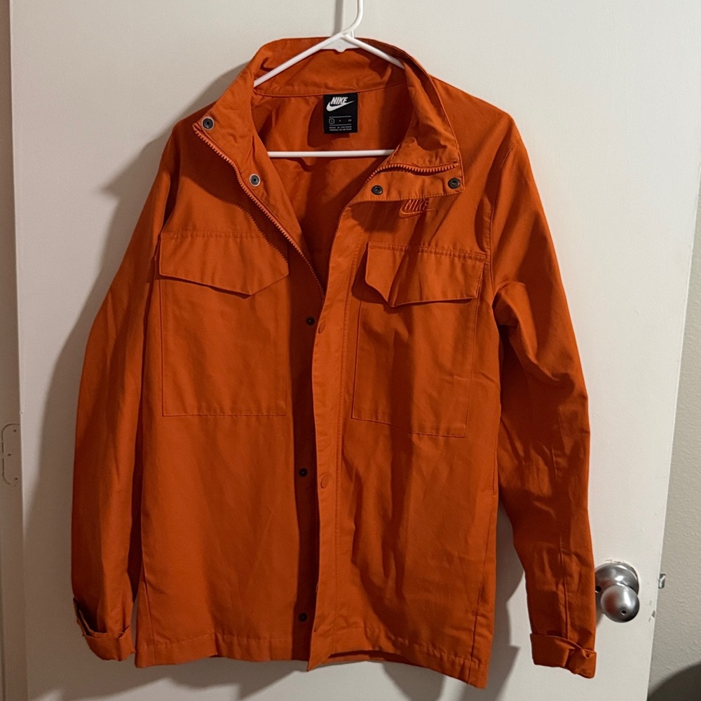 Nike Vibrant Orange Windbreaker